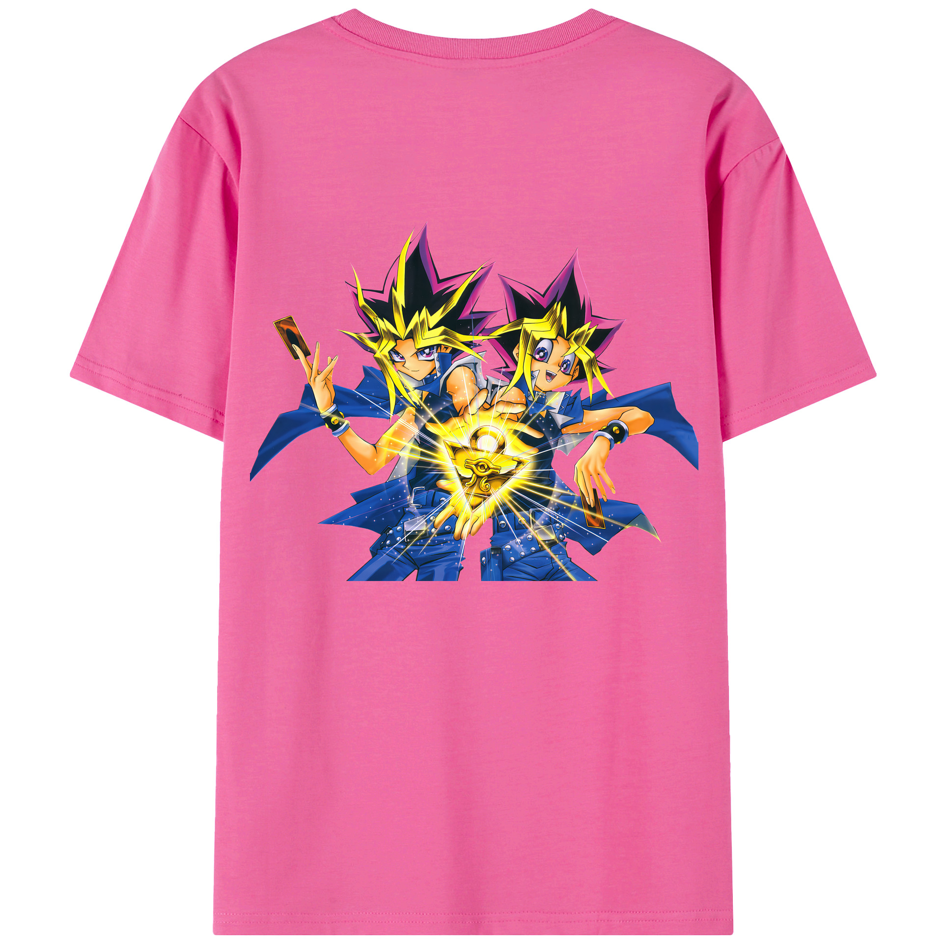 （画像用） 遊☆戯☆王 Yu-Gi-Oh! レディース半袖Tシャツ(バックプリント)